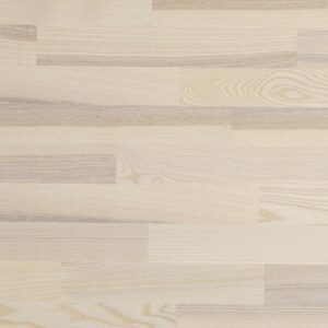 3 Strip Ash Elegant White Extra Matt Lacquered Gloss 5%